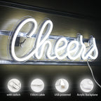 Cheers 5V USB LED neon sign