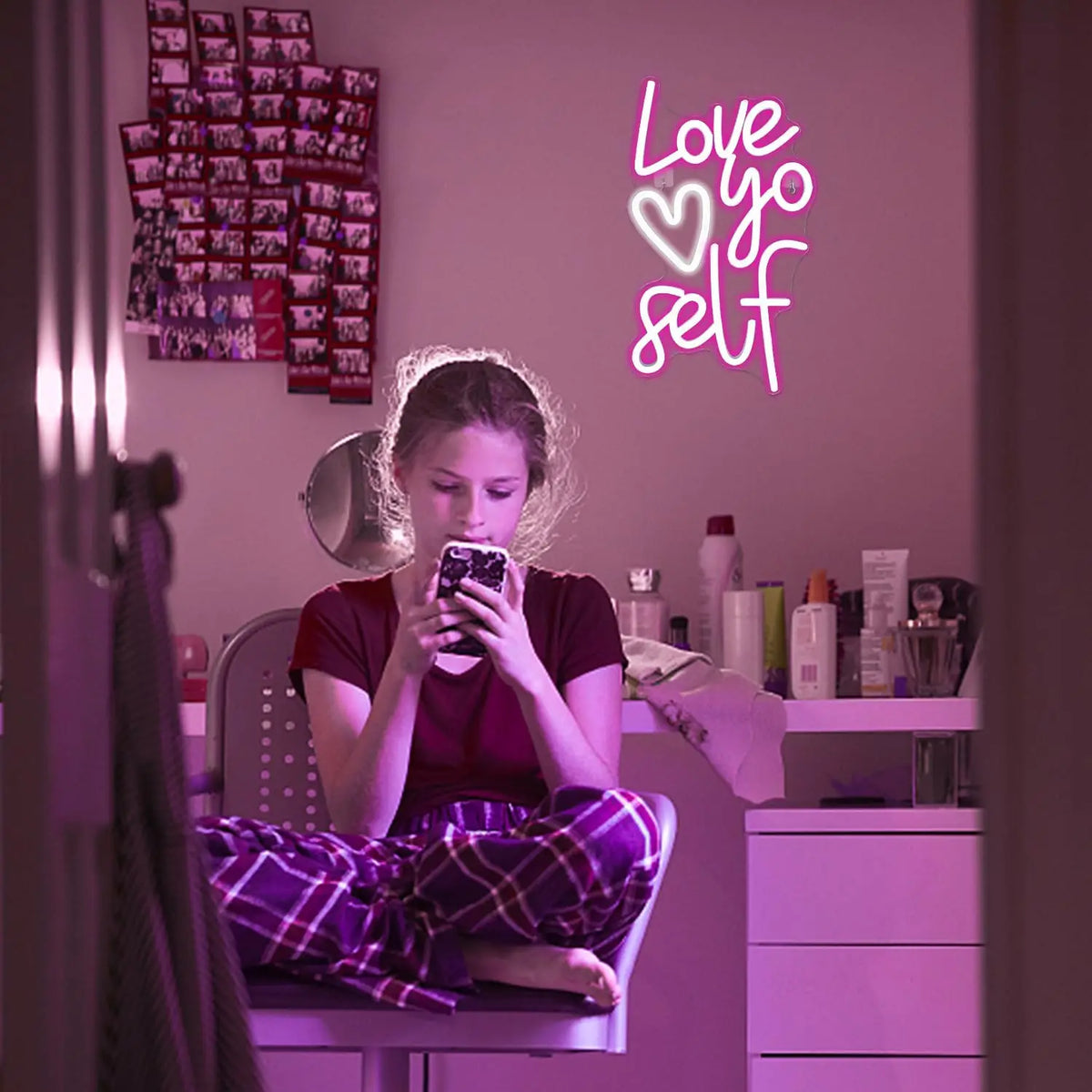 Love Yo Self 5V USB LED neon sign