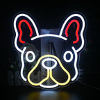 Cute Dog 5V USB LED neon sign