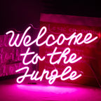 Welcome to the Jungle 5V USB LED neon sign