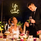 Enseigne néon LED USB 5 V Life is Sweet