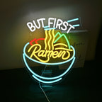 But First Ramen 5V USB LED neon sign