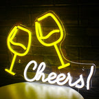 Enseigne néon LED USB 5 V Cheers Bar