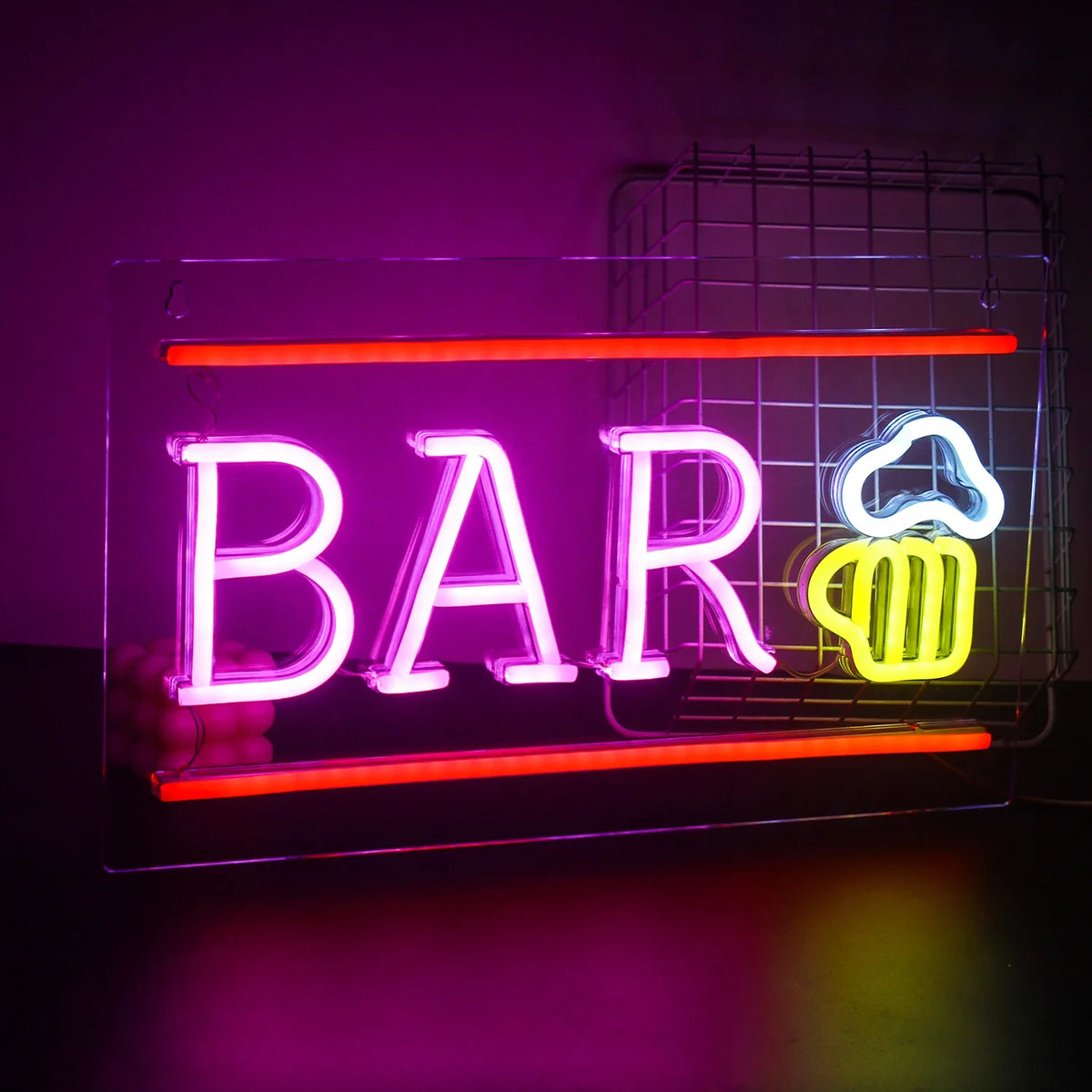 Bar 5V USB LED neon sign
