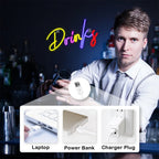 Colourful Drinks 5V USB LED neon sign