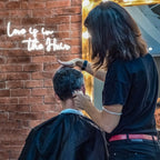 Love is in the Hair 5V USB LED neon sign