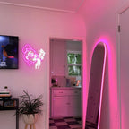 Girl Smoking 5V USB LED neon sign