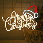 Warm Merry Christmas 5V USB LED neon sign