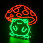 Cute Anime Frog 5V USB LED neon sign – 32x31cm