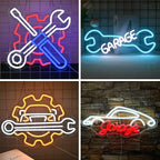 Garage 5V USB LED neon sign