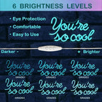 Ice Blue You're So Cool 5V USB LED neon sign