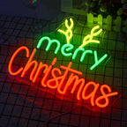 Merry Christmas 5V USB LED neon sign