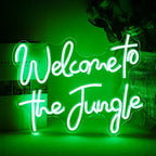 Enseigne néon LED USB 5 V Welcome to the Jungle