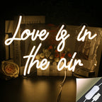 Love is in the air 5V USB LED neon sign – Warm White