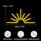 Sun 5V USB LED neon sign