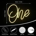 Enseigne néon LED USB 5 V One