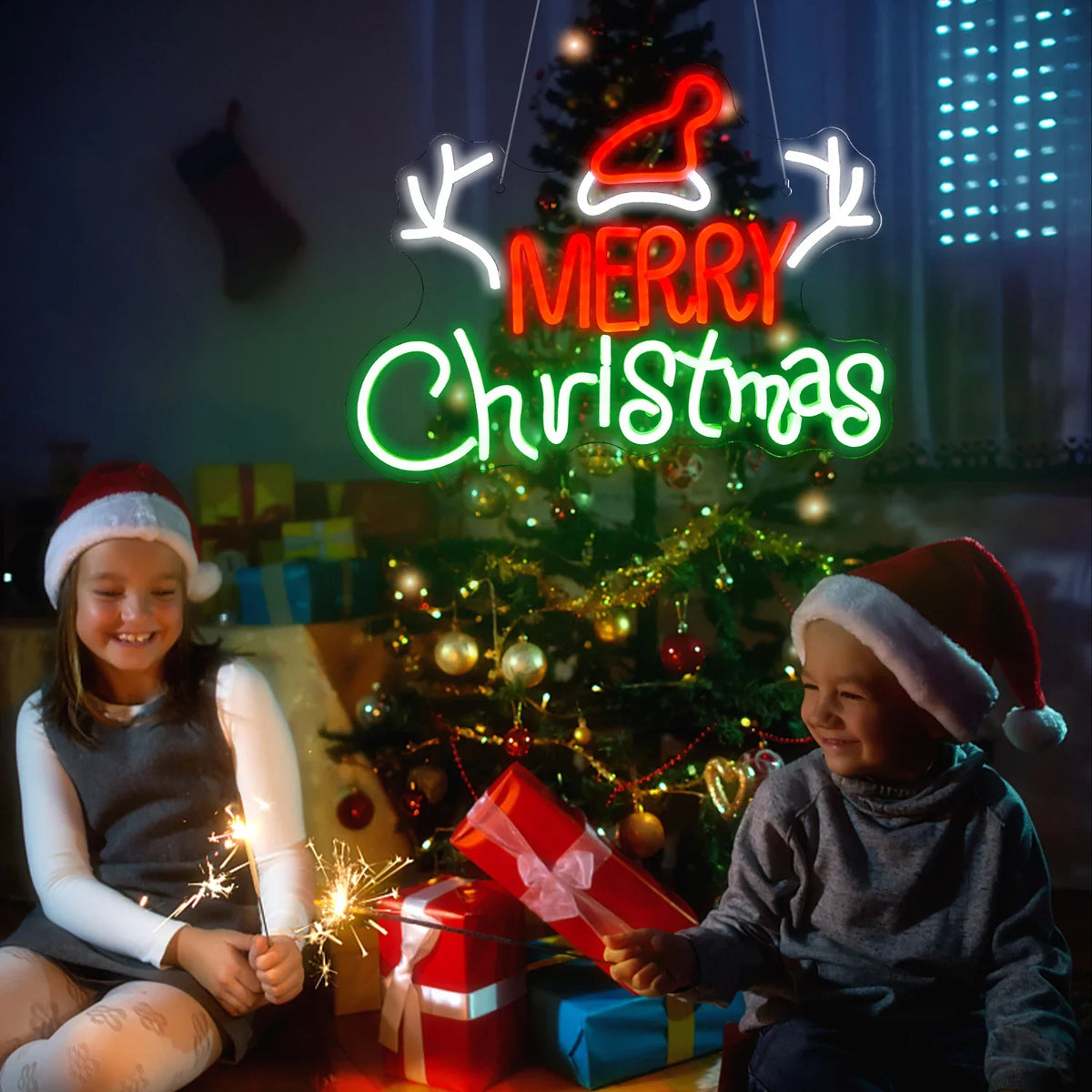Christmas 5V USB LED neon sign