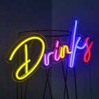Colourful Drinks 5V USB LED neon sign