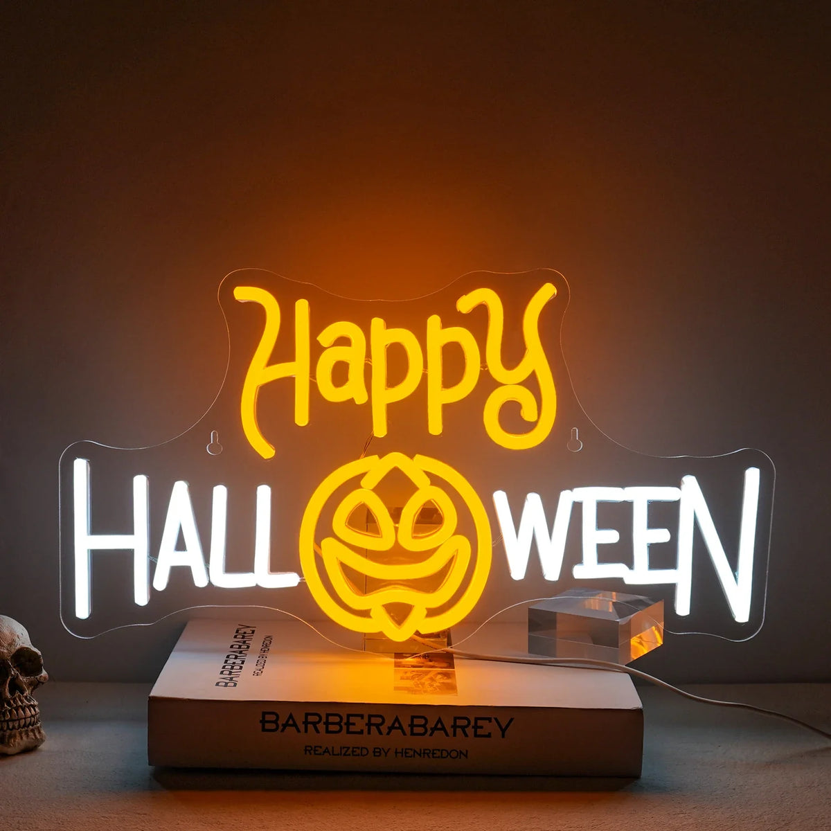 Happy Halloween 5V USB LED neon sign – 42x23cm