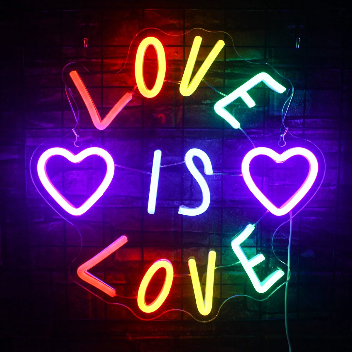 Love Is Love 5V USB LED neon sign – Love