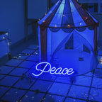 Peace 5V USB LED neon sign