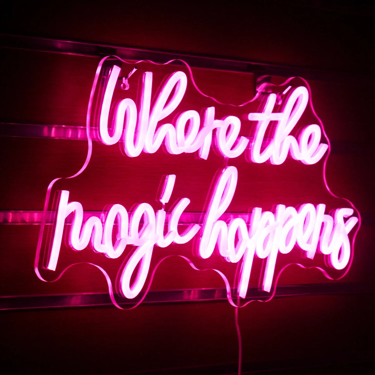 Where The Magic Happens 5V USB LED neon sign