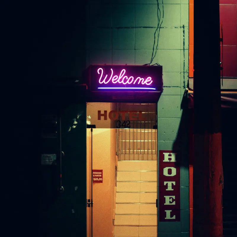 Welcome 5V USB LED neon sign