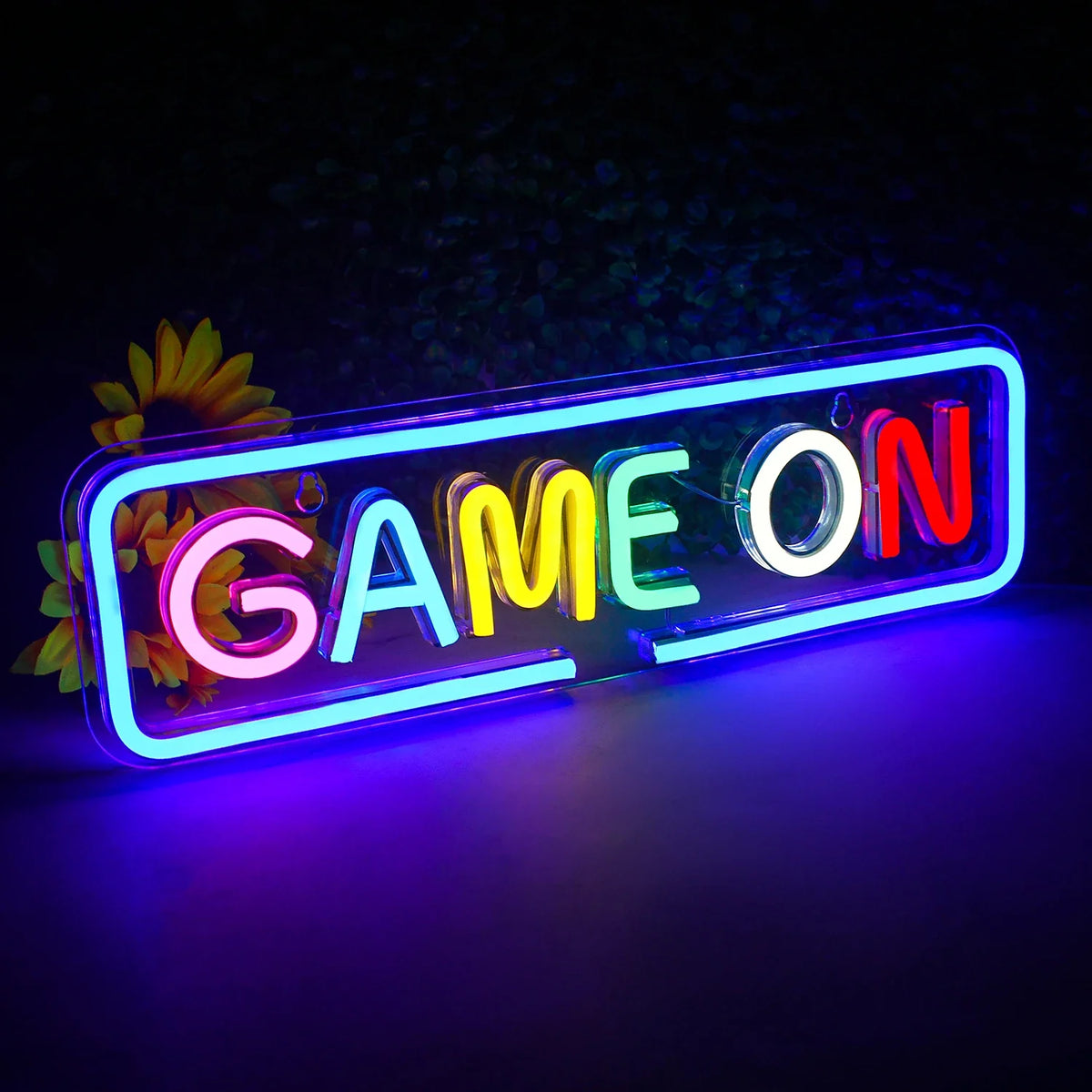 Game On 5V USB LED neon sign