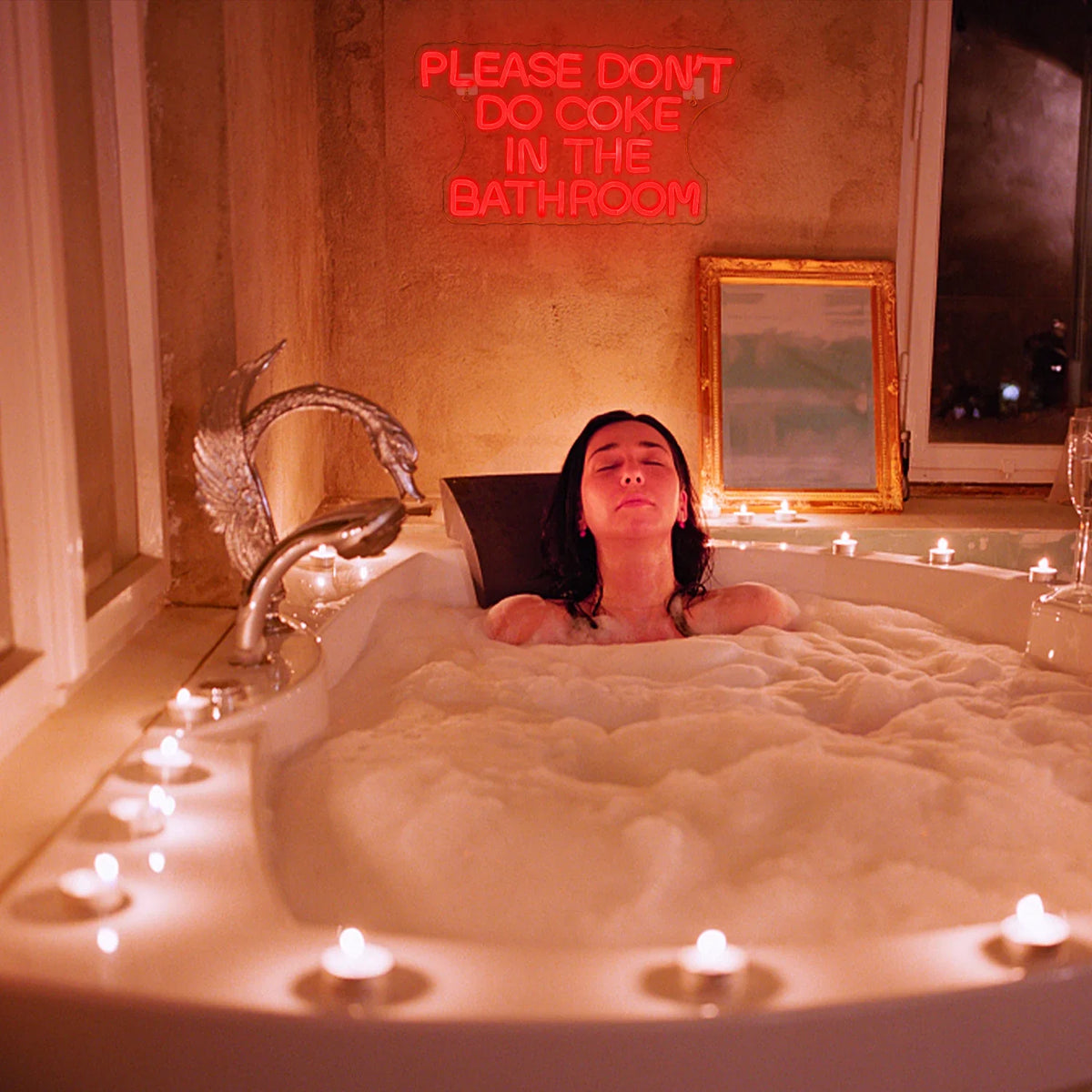 Enseigne néon LED USB 5 V Please Don't Do Coke in the Bathroom