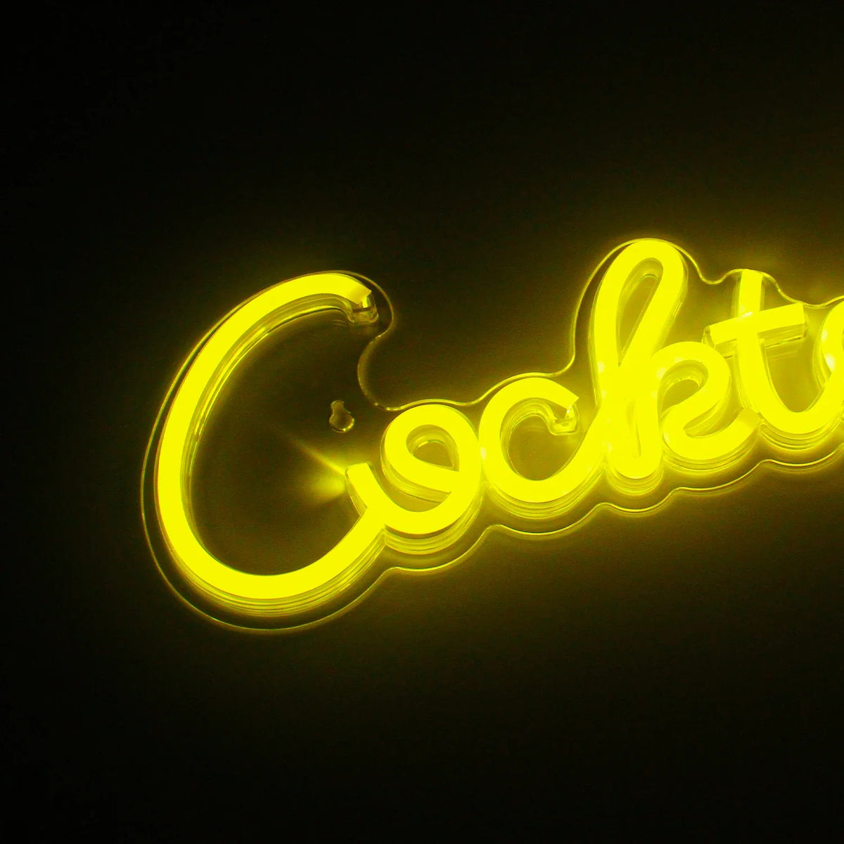 Cocktails 5V USB LED neon sign
