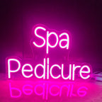 Enseigne néon LED USB 5 V Pédicure et spa