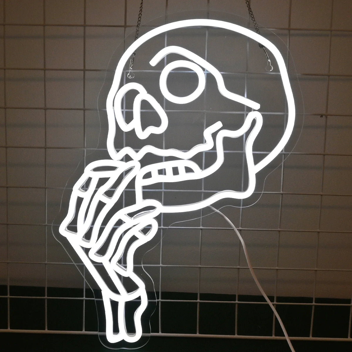 Skull 5V USB LED neon sign – 32X42cm