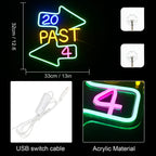 20 past 4 5V USB LED neon sign