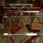 We Wish You A Merry Christmas 5V USB LED neon sign