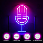 Microphone 5V USB LED neon sign