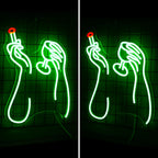 Enseigne néon LED USB 5 V Fumée et boisson