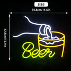 Beer Bar 5V USB LED neon sign