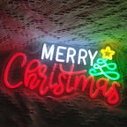 Merry Christmas 5V USB LED neon sign – 42x25cm
