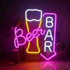 Beer Bar 5V USB LED neon sign – 38x32cm