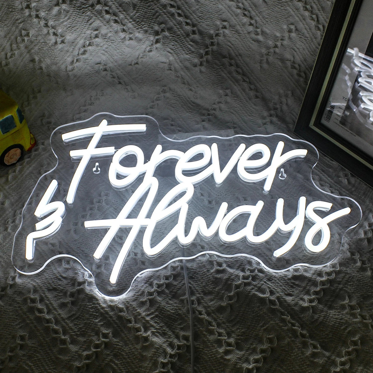 Forever & Always 5V USB LED neon sign