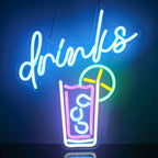 Enseigne néon LED USB 5 V Boissons