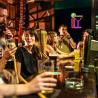 Enseigne néon LED USB 5 V Cocktails Open
