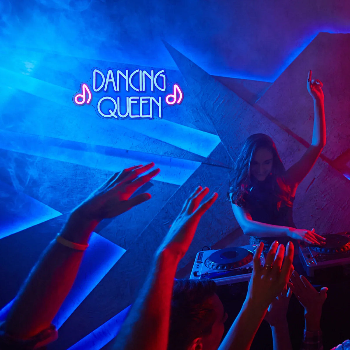 Enseigne néon LED USB 5 V Dancing Queen