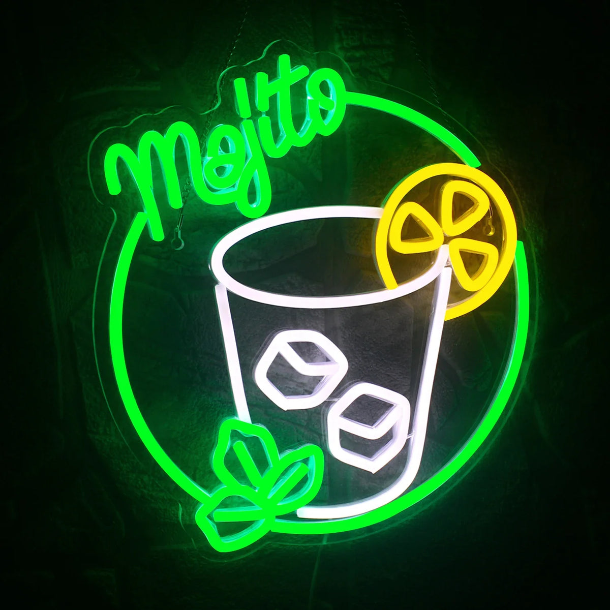 Mojito 5V USB LED neon sign