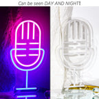 Microphone 5V USB LED neon sign
