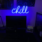 Chill 5V USB LED neon sign