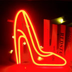 High-Heeled Shoe 5V USB LED neon sign