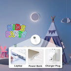 Kids Party 5V USB LED neon sign