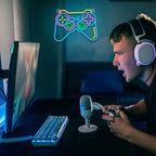 Enseigne néon LED USB 5 V Motif de jeu vidéo