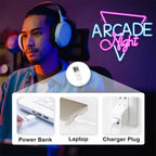 Enseigne néon LED USB 5 V Arcade Night